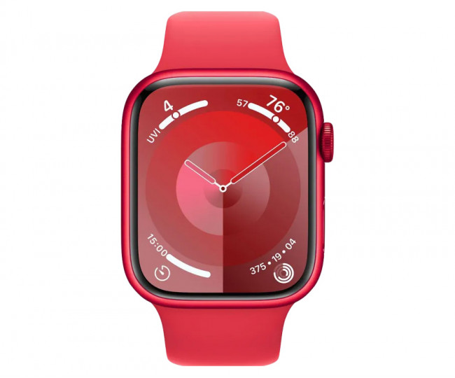 Apple Watch Series 9 GPS + Cellular 45mm Alu. Case w. PRODUCT RED S. Band - S/M (MRYE3) б/у